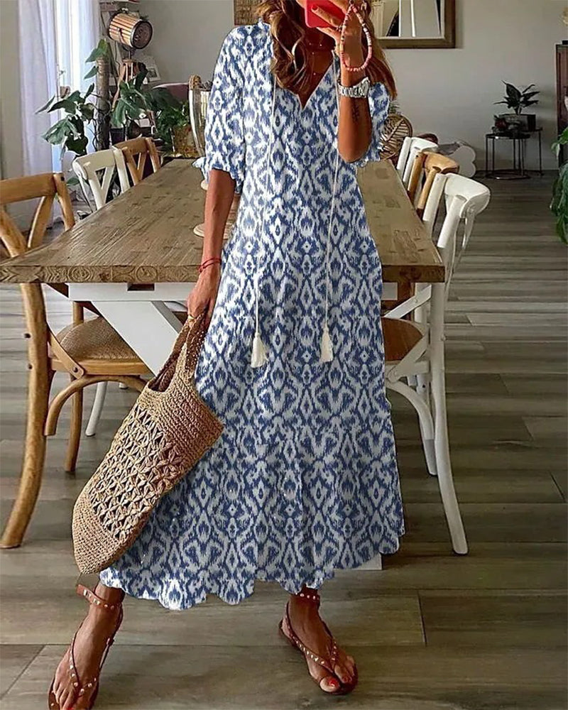 Sérénité | Robe Bohémienne Étreinte