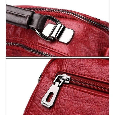 Style Exquis Penelope™ | Sac Souple à Multiples Poches