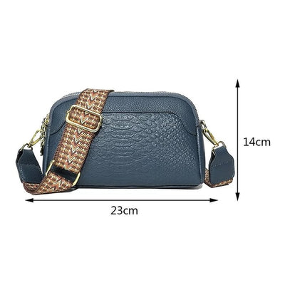 Olivia™ Élégante Attrayante | Mini Sac Crossbody avec Motif Crocodile