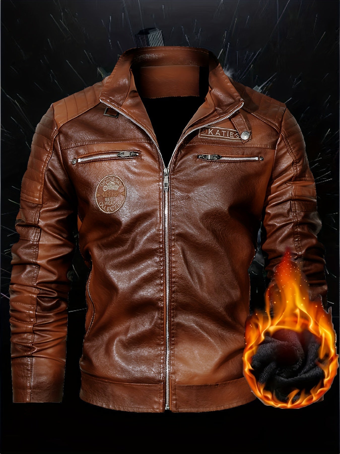 Veste élégante avec une vision vintage