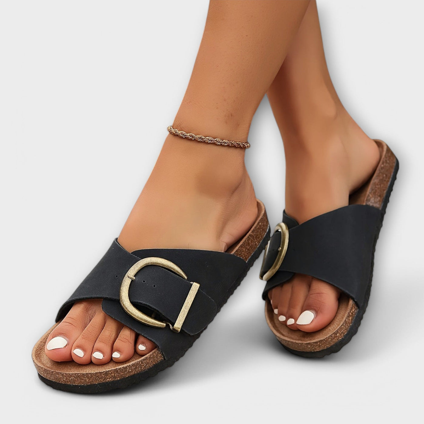 Joanna | Sandales à Boucle Élégantes