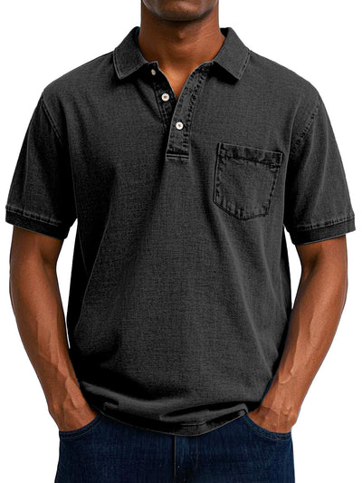 Maxime™  | Chemise Polo Vintage Décontractée