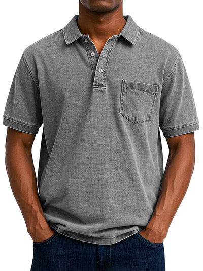 Maxime™  | Chemise Polo Vintage Décontractée