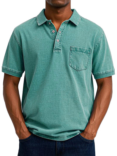 Maxime™  | Chemise Polo Vintage Décontractée