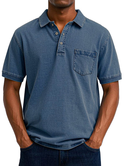 Maxime™  | Chemise Polo Vintage Décontractée