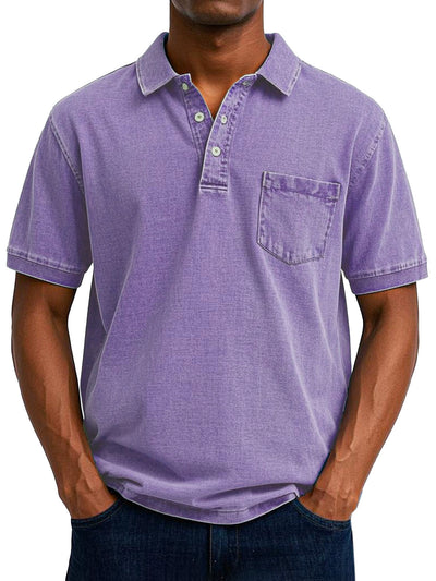 Maxime™  | Chemise Polo Vintage Décontractée