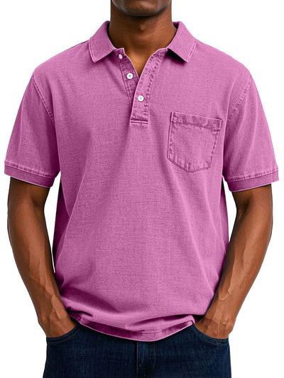 Maxime™  | Chemise Polo Vintage Décontractée