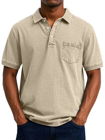 Maxime™  | Chemise Polo Vintage Décontractée