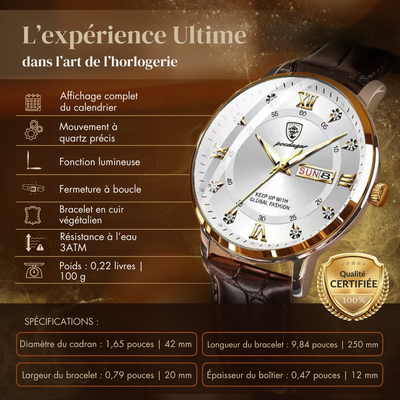 Montre Luminante Durable pour Homme