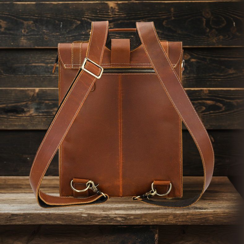 GIRONA | Sac à Dos en Cuir Convertible