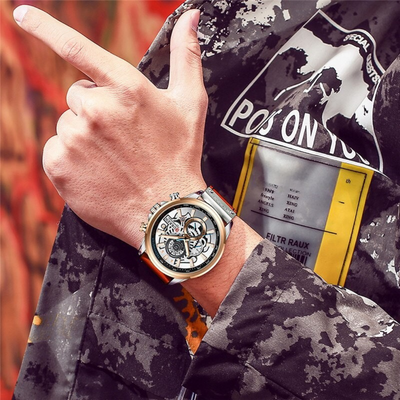 Montre Calendrier Quartz Multifonction