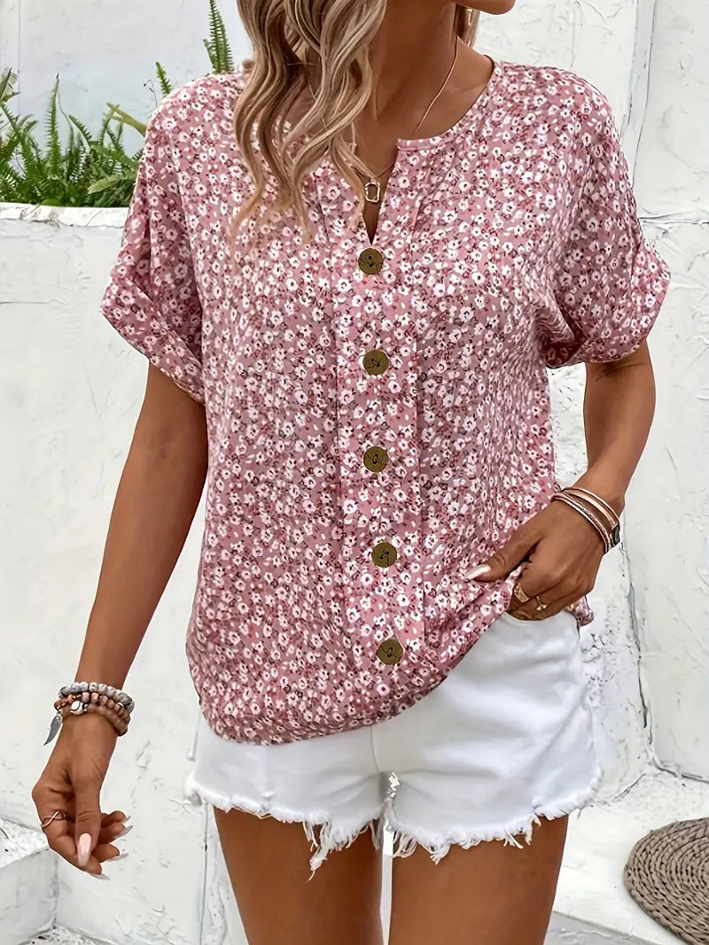 Mery | Top d'été à boutons