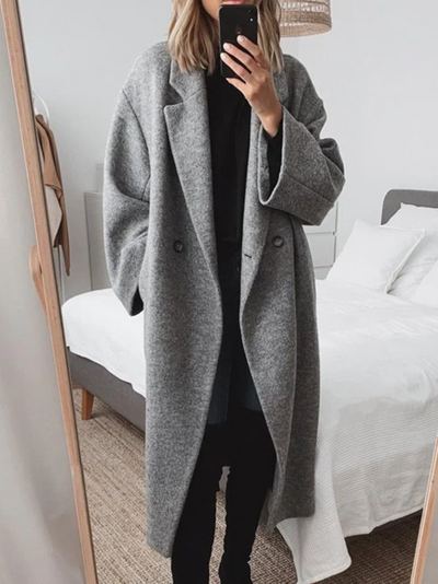 Julie - Manteau long douillet et élégant