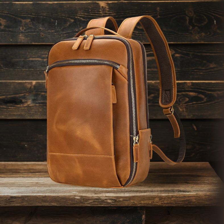 JETT | Sac à Dos en Cuir Vintage