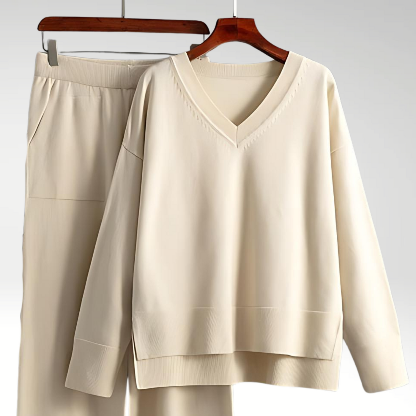 Le Clair™ | Luxe Ensemble deux pièces col V