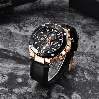 Montre Chronographe Sport Multifonction Quartz