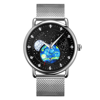 Montre Mécanique Lumineuse au Clair de Lune