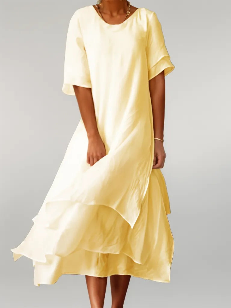 Eloise | Robe Midi Style Superposée