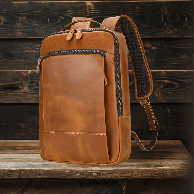 JETT | Sac à Dos en Cuir Vintage