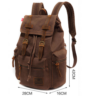 Jackson™ - Sac à Dos Vintage à Multiples Poches