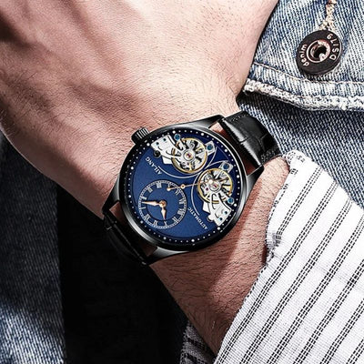 Montre Mécanique Luminous Double Tourbillon