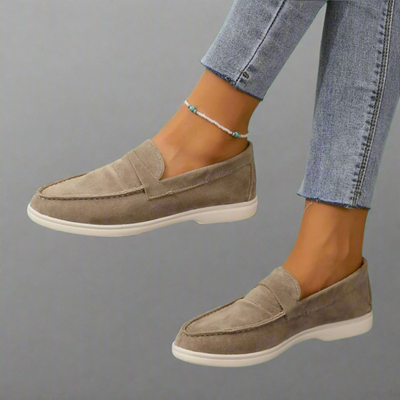 Hannah | Mocassins en Suède Élégants