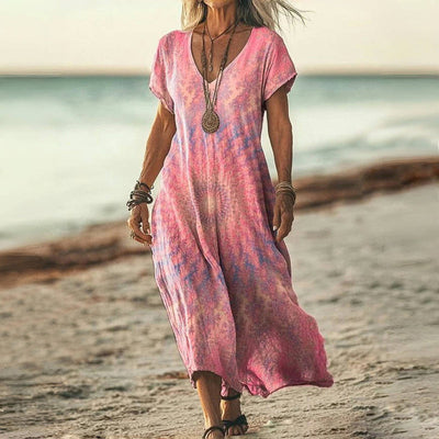 Farrah | Robe Vintage Dégradée
