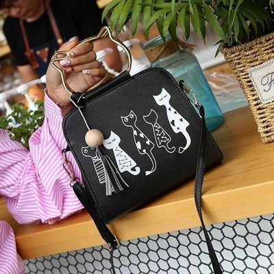Layla™ - Sac à main mignon et élégant en forme de chat
