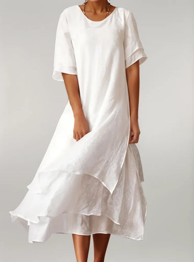 Eloise | Robe Midi Style Superposée