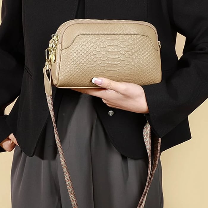 Olivia™ Élégante Attrayante | Mini Sac Crossbody avec Motif Crocodile