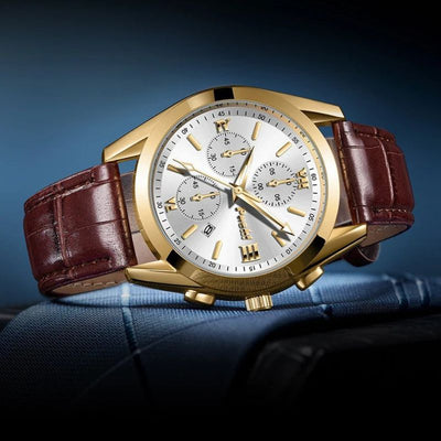 Montre à Quartz d'Affaires pour Hommes