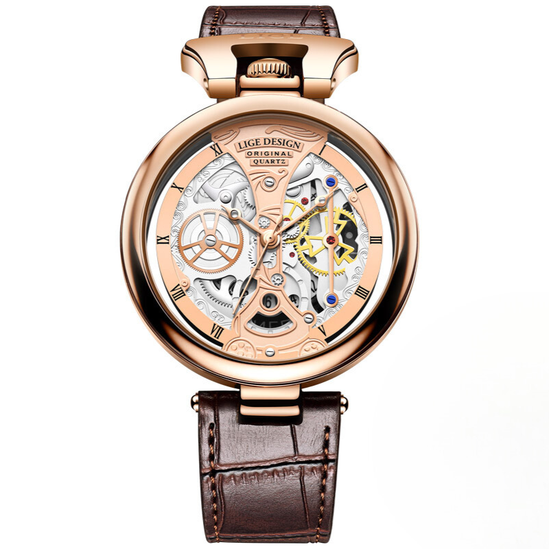 Montre d'affaires creuse à la mode