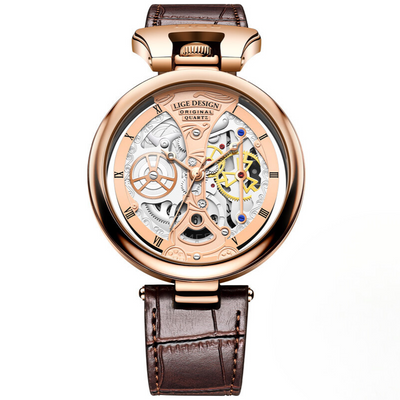 Montre d'affaires creuse à la mode
