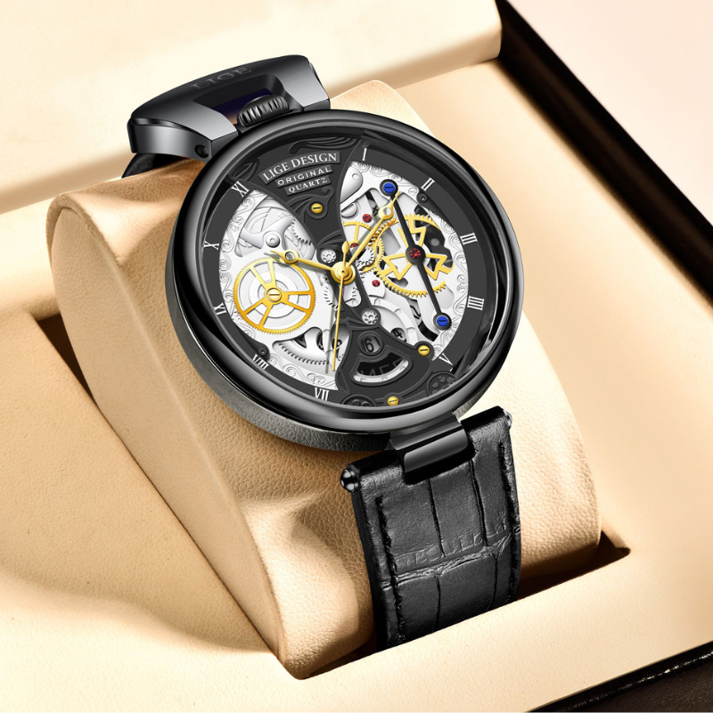 Montre d'affaires creuse à la mode