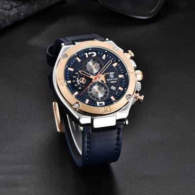 Montre Chronographe Sport Multifonction Quartz