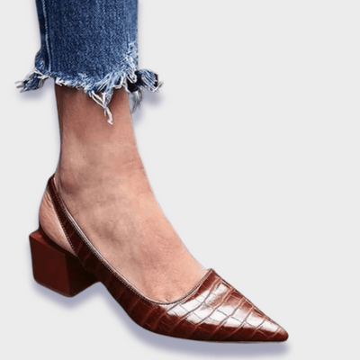 Heidi | Chaussures orthopédiques en simili cuir premium