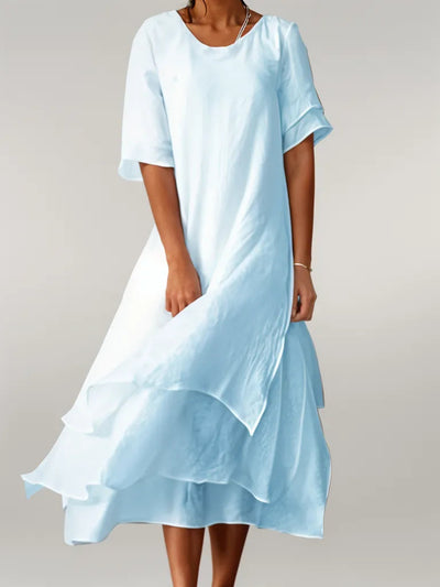 Eloise | Robe Midi Style Superposée
