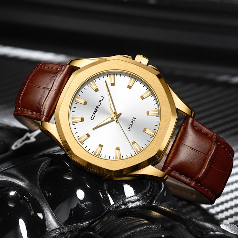 Montre Quartz Minimaliste Décontractée