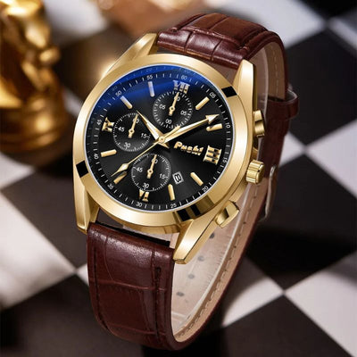 Montre à Quartz d'Affaires pour Hommes