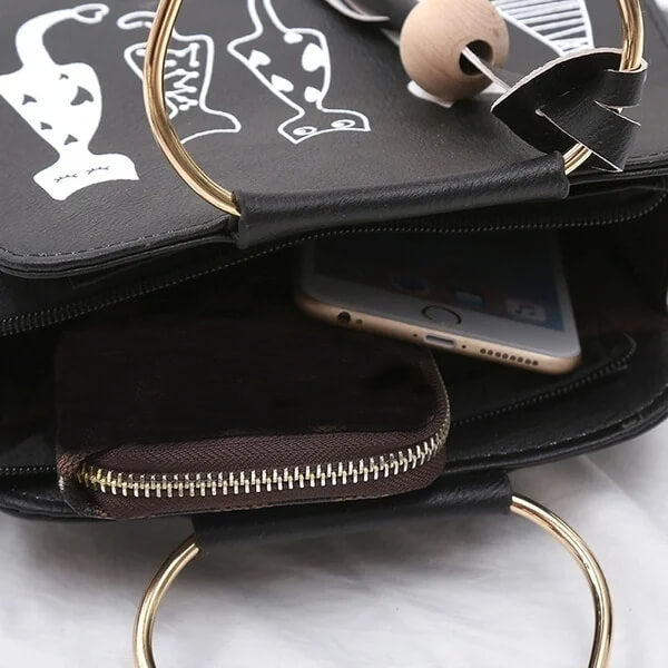 Layla™ - Sac à main mignon et élégant en forme de chat