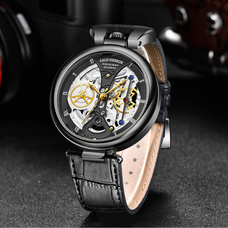 Montre d'affaires creuse à la mode