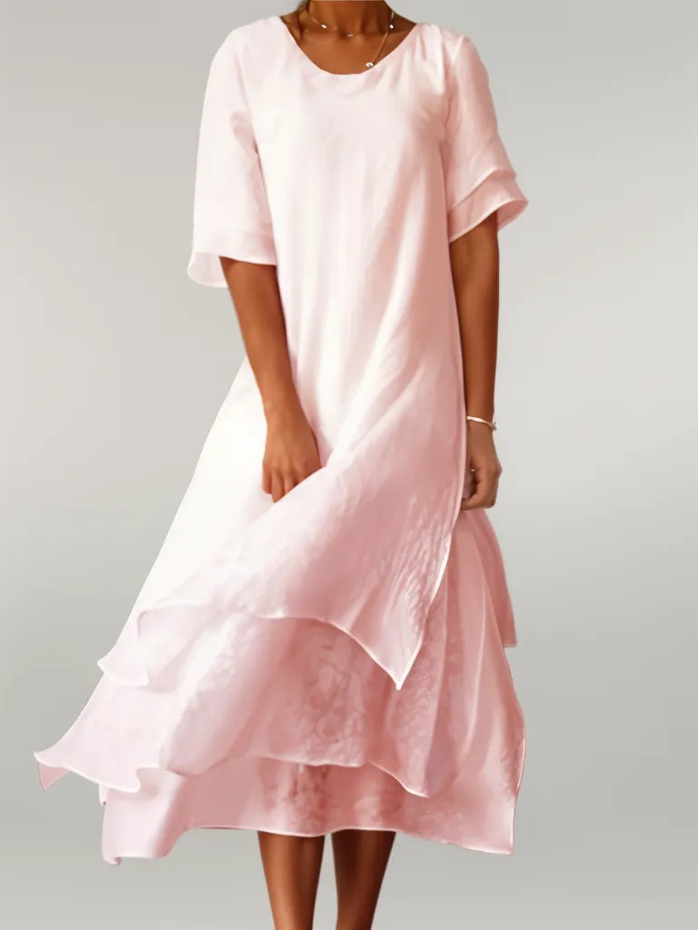 Eloise | Robe Midi Style Superposée