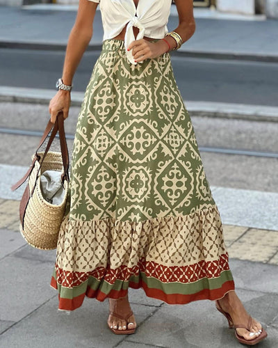 Aura™ | Jupe longue boho Hily