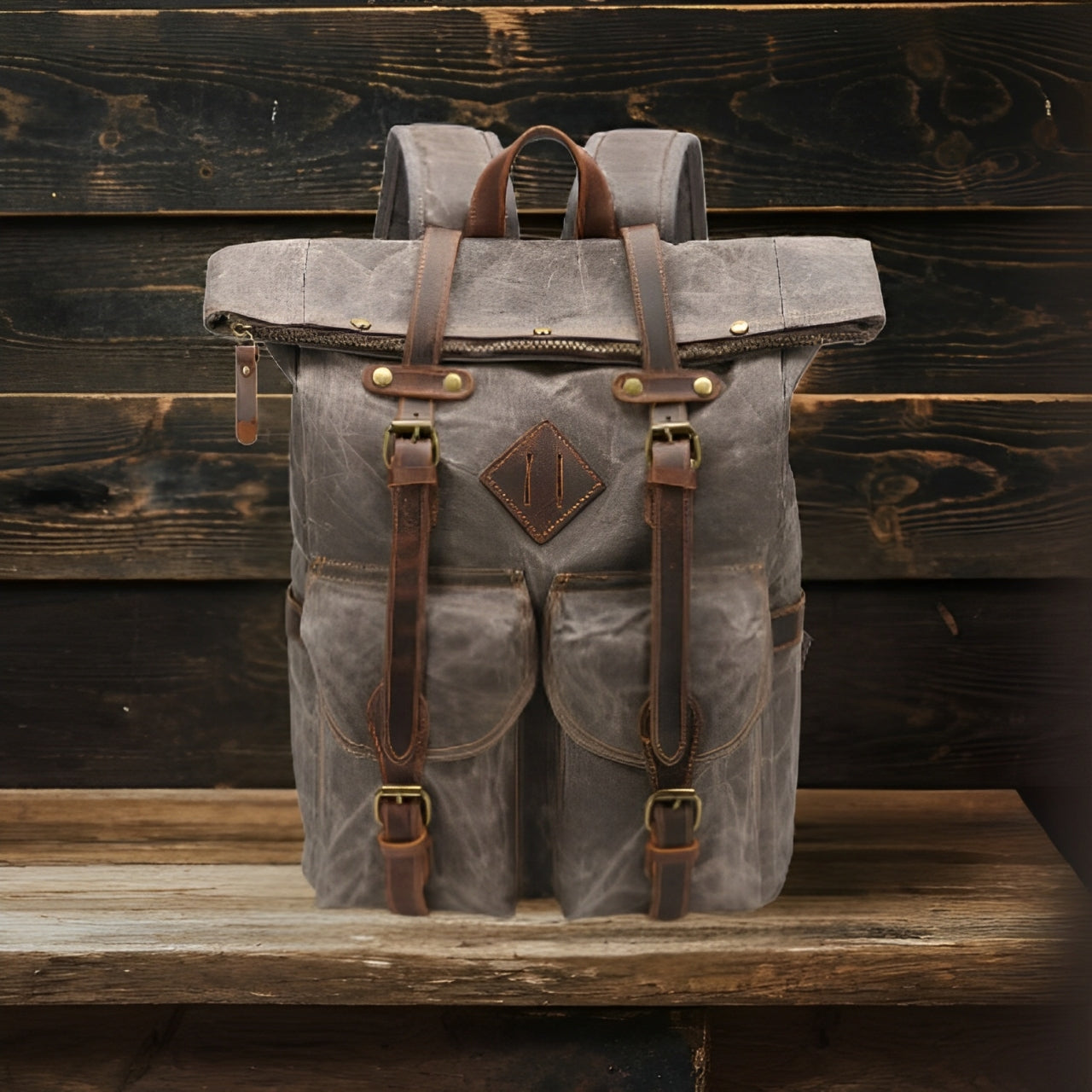 KRUN | Sac à Dos en Toile
