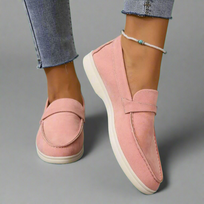 Hannah | Mocassins en Suède Élégants