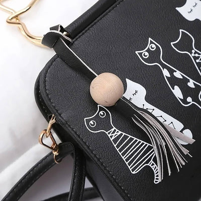 Layla™ - Sac à main mignon et élégant en forme de chat