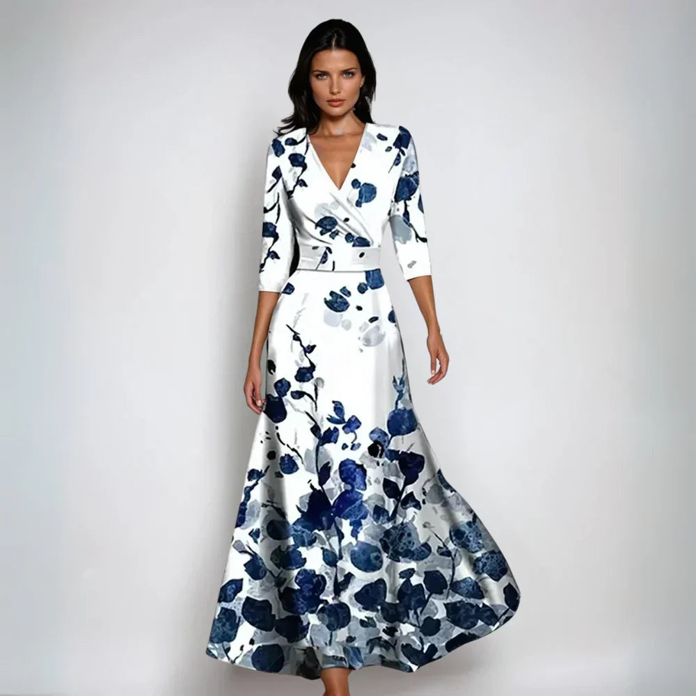 Erica - Élégante robe florale