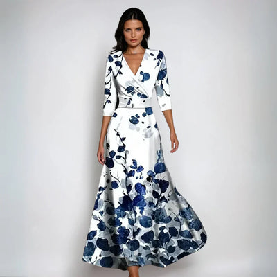 Erica - Élégante robe florale