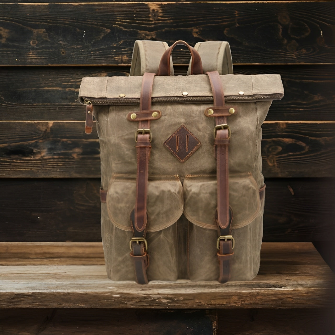KRUN | Sac à Dos en Toile