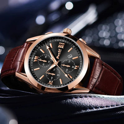 Montre à Quartz d'Affaires pour Hommes